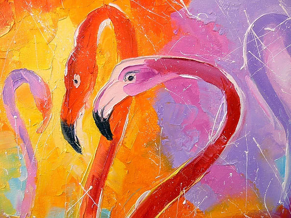 Olha Darchuk - Flamingo