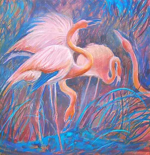 Izabela Krzyszkowska - Flamingos