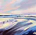 Karina Jaźwińska, Flash, Oil painting - canvas, 50 x 20