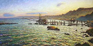   - Cavalluccio stroke, late afternoon