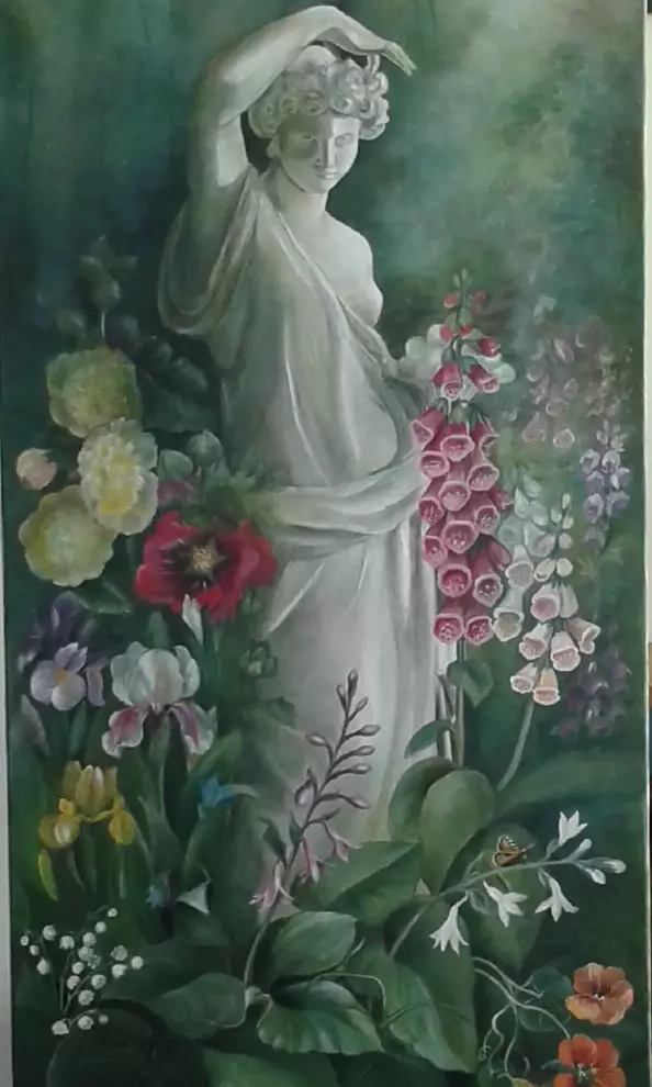 Teresa Arkabuz - Flora in the garden