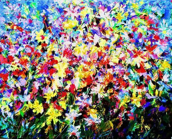 Mario Zampedroni - Floral abstract 2001