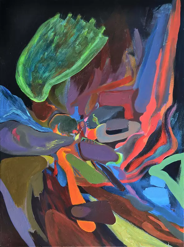 Dominika Fedko-Wójs - Flow 2 Abstract IIIb abstract series