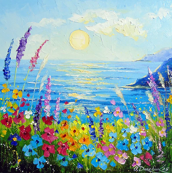 Olha Darchuk - Flower Morning