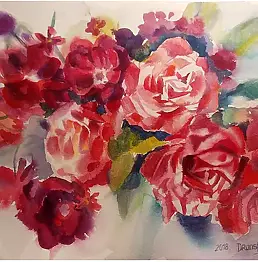 Khrystyna Dransfeld - Flowers, 2018