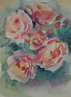 Khrystyna Dransfeld - Flowers, 2018