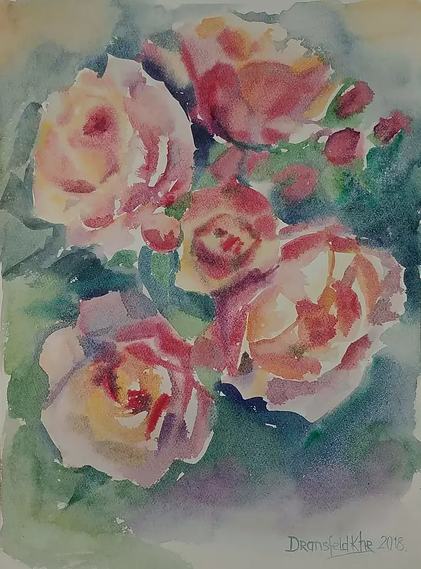 Khrystyna Dransfeld - Flowers, 2018