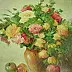 Tadeusz Gazda - Flowers and apples