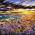 Yana Yeremenko -  "Flowers at Sunset"