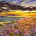 Yana Yeremenko -  "Flowers at Sunset"