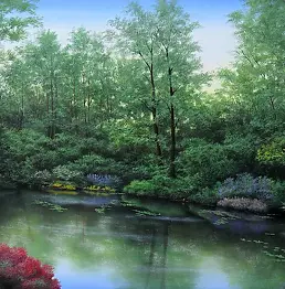 Pier Luigi Parnisari - Flowering lake