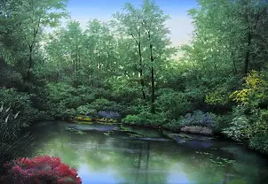 Pier Luigi Parnisari - Flowering lake