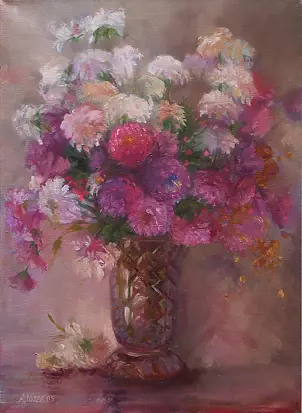 Agnieszka Nizegorodcew - Kwiaty w kryształowym wazonie