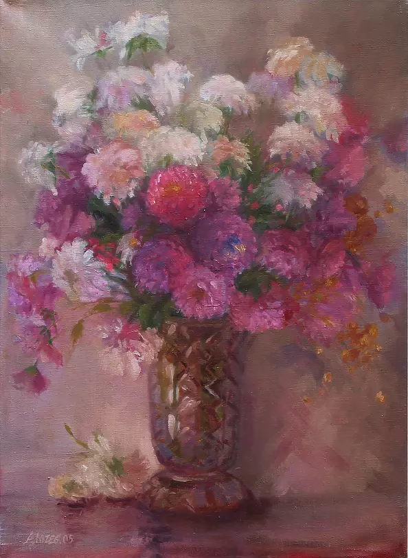 Agnieszka Nizegorodcew - Kwiaty w kryształowym wazonie