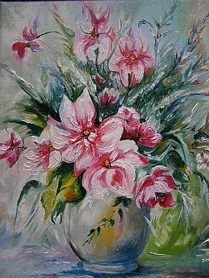 Ewelina Ozóg - Kwiaty w wazonie