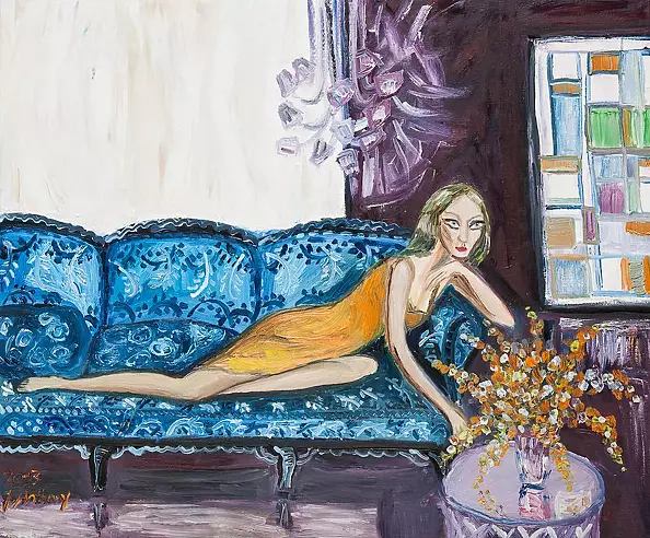 Justyna Anthony - Flowers on the table