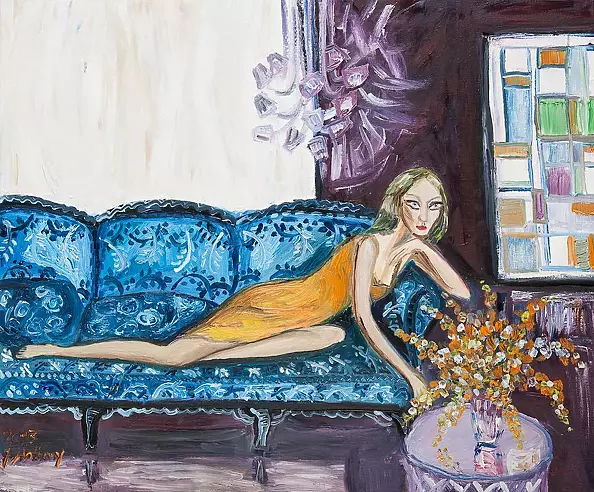 Justyna Anthony - Flowers on the table