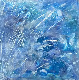 Rachel McCullock, летучая рыба, Інші - дошка, Інше, 40 x 40