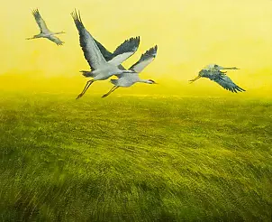 Tadeusz Gazda - The cranes Are flying