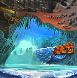 Krzysztof Plonka, Focus 14, Obraz olejny - płyta, 103 x 70