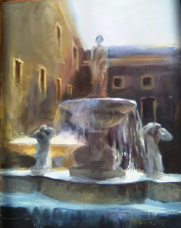 Renata Rychlik - Fountain in Catania