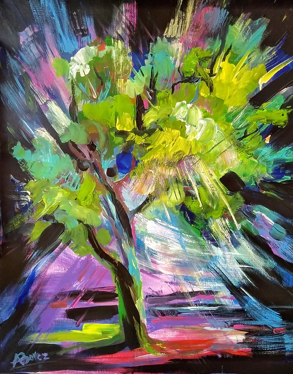 Anna Borcz - Phosphorescent tree