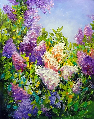 Olha Darchuk - Fragrance of lilac