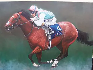 Mark Scorer - Frankel action shot