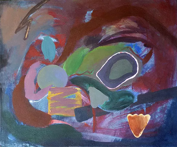 Dominika Fedko-Wójs - Fridge Abstract XIV abstract series