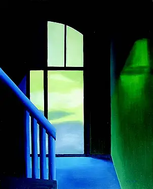Ilona Sapka, Dalla serie, Quadro a olio - tela, 80 x 100