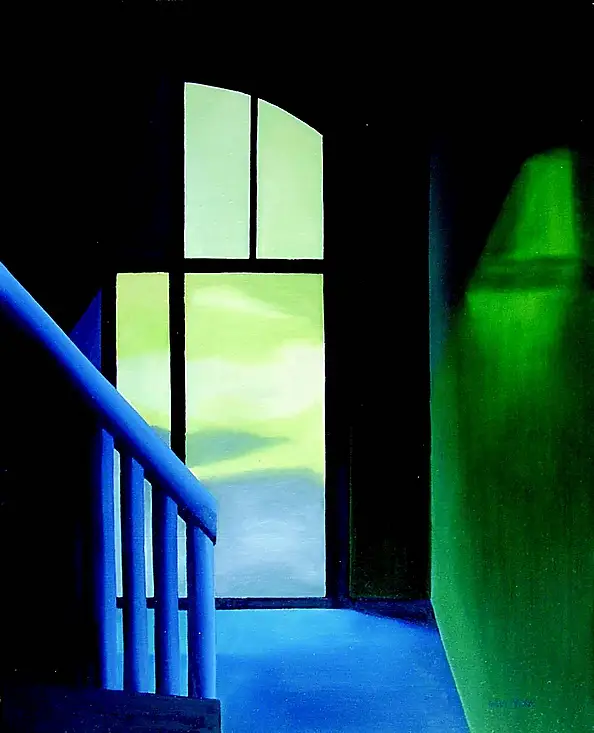 Ilona Sapka, Dalla serie, Quadro a olio - tela, 80 x 100