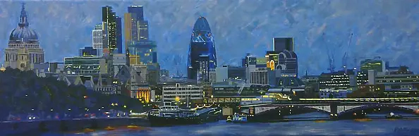 Martin Piercy - From Waterloo Bridge (London)