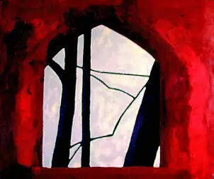 Ilona Sapka, Dalla serie, Quadro a olio - tela, 120 x 100