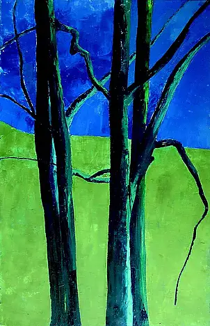 Ilona Sapka, , Quadro a olio - tela, 65 x 100