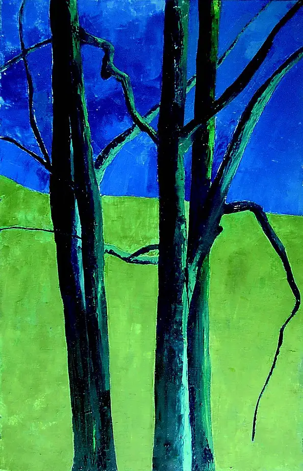 Ilona Sapka, Dalla serie, Quadro a olio - tela, 65 x 100