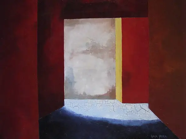 Ilona Sapka, Dalla serie, Quadro a olio - tela, 100 x 80