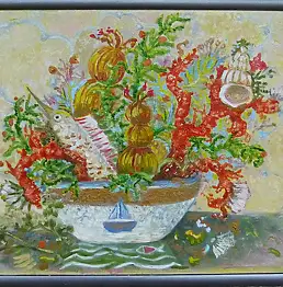 Elżbieta Goszczycka, Frutti di mare,  - płyta, 50 x 37