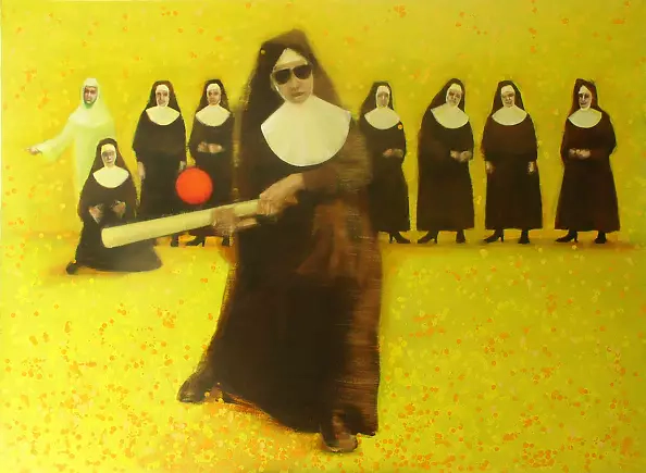 Angelika Milaniuk Mitruk -  Funny Game dyptykk the series Deja vu