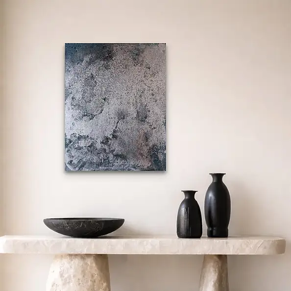 Iwona Jabłońska, Fusion, Watercolors, Glaze, Acrylic painting, Oil painting, Mixed media, Tempera - canvas, 40 x 50