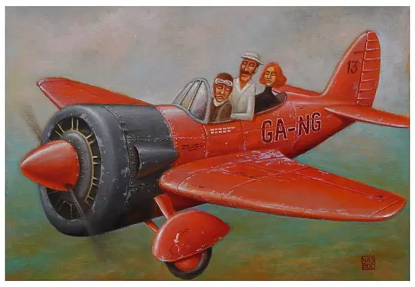 Wiktor Najbor - GA-NG leci