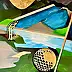 Alicja Walczak, GOLF CUP - HOLE IN ONE, Inne, Obraz akrylowy - płótno, 100 x 150