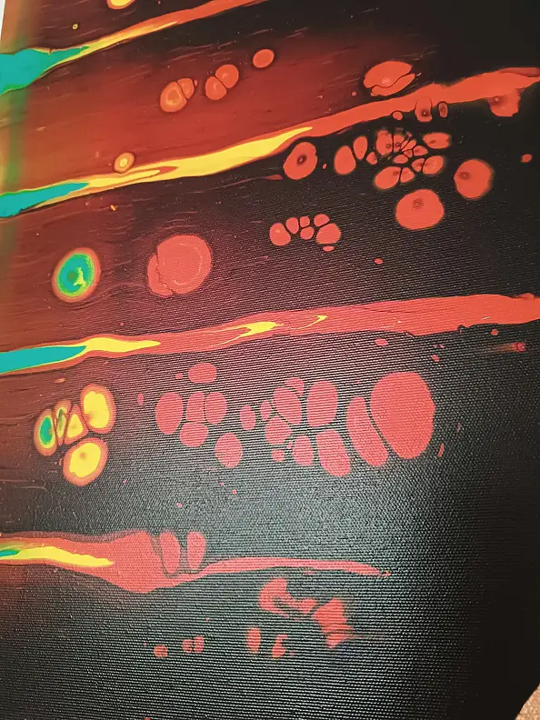 Joanna Bilska, GRAAL, La peinture acrylique - toile, 90 x 60