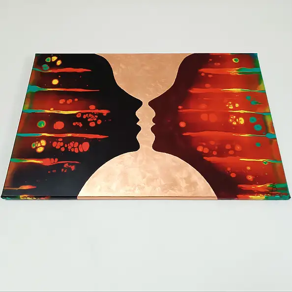 Joanna Bilska, GRAAL, La peinture acrylique - toile, 90 x 60