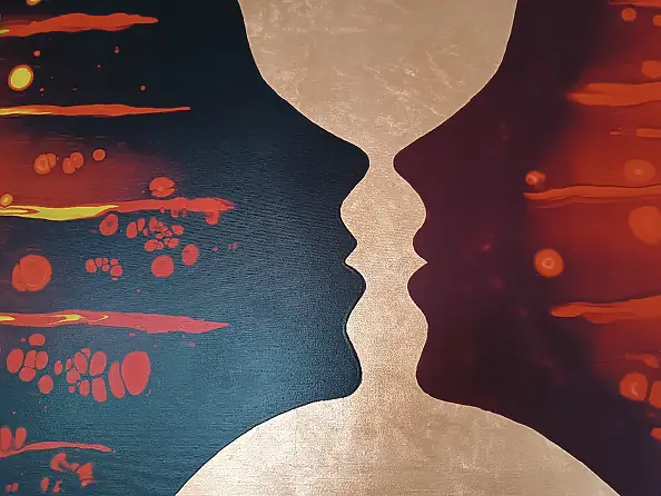 Joanna Bilska, GRAAL, La peinture acrylique - toile, 90 x 60