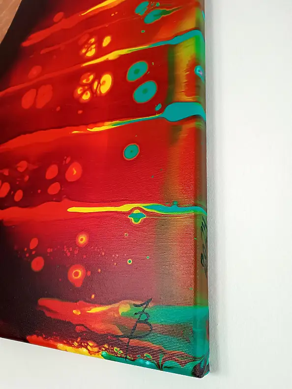 Joanna Bilska, GRAAL, La peinture acrylique - toile, 90 x 60