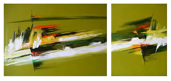 Dorota Łaz - COMPOSITION The greens