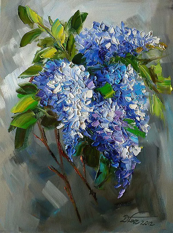Dorota Łaz - Sprig of lilac III