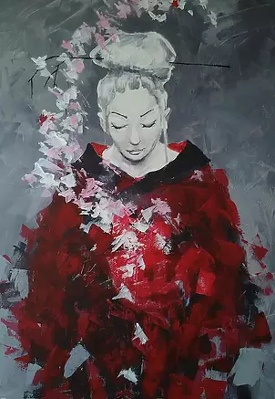 Adriana Laube - Cherry twig II