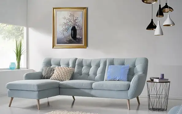 Lidia Olbrycht, Gałązki Kwitnącej Wiśni , Obraz olejny - płótno, 50 x 61