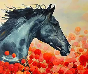 Agnieszka Osak - Gallop in poppy